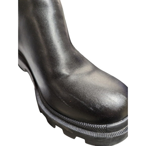 STEVE Madden Amulet-C Black Chain Chelsea Boots Size 7.5 - Picture 13 of 14